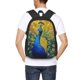 thumbnail image 4 of Balery Peacocks Mochila para hombre y mujer - Tela Oxford 600D resistente - Gran capacidad, resistente al agua, ideal para la escuela, viajes y senderismo, 4 of 6