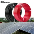 thumbnail image 3 of 4mm² Black Red Solar Panel Extension Cable Wire PV Connector IP67 10AWG 3/5/10/20M High Quality Solar Photovoltaic Cable, 3 of 6