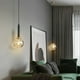 thumbnail image 3 of Nordic Modern Bedroom Bedside Creative Glass Restaurant Chandelier Bar Counter Clothing Store Milk Tea Shop Small Chandelier My Lux Decor Round, 3 of 20