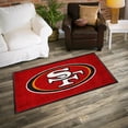 thumbnail image 3 of San Francisco 49ers 2' x 3' Indoor/Outdoor Welcome Rug, 3 of 3