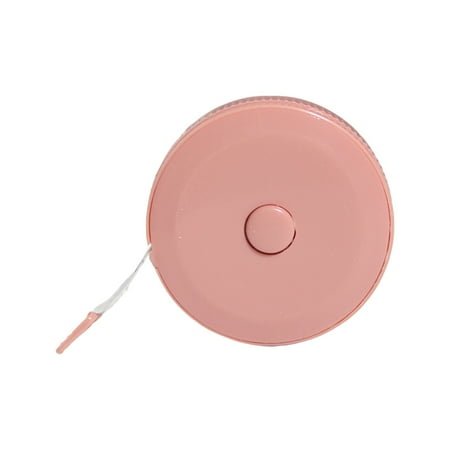 

2M Mini Soft Tape Measure Retractable Double Scale Portable Sewing Tailor Fabric Cloth Weight Loss Body Measuring Tape Flexible Ruler