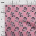 thumbnail image 1 of oneOone Coton Biologique Popeline Sergé Feuilles & Imprimé Floral 1 Yard 42 Inch Wide, 1 of 4