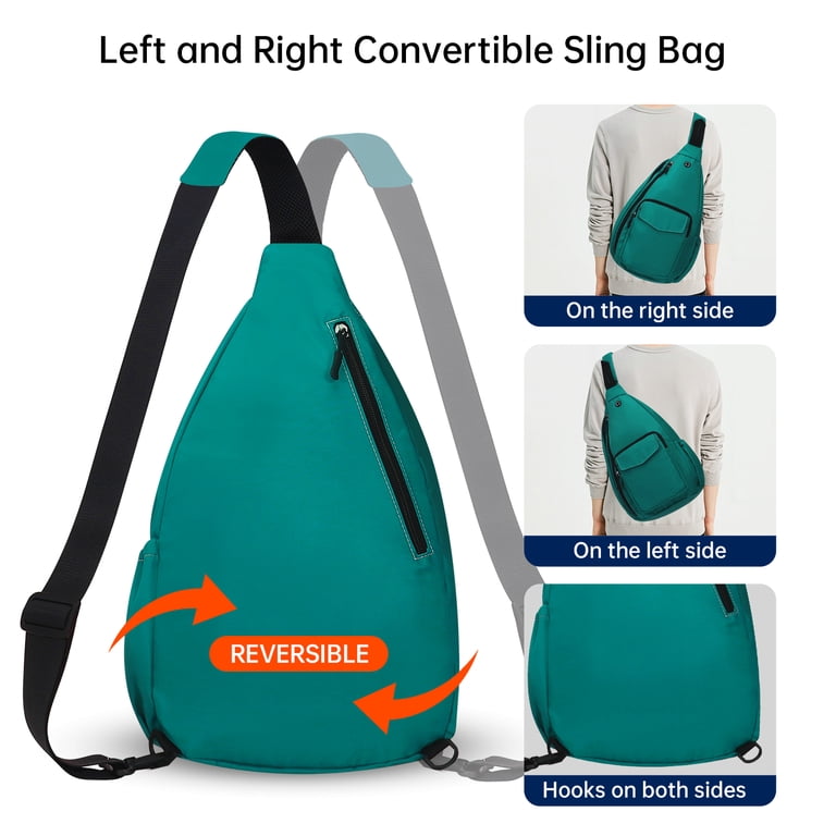 HAWEE Sling Bag for Women Men Water Resistant Crossbody  display picture 3