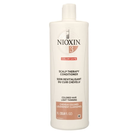 Nioxin System 3 Scalp Therapy Conditioner, 33.8oz