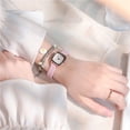 thumbnail image 2 of Reloj de azúcar con cubo de champán, diseño de nicho para estudiantes de alto nivel, temperamento simple y retro exquisito, 2 of 5