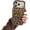 Orange, variant on Wavy Edge Leopard Cheetah Phone Case for iPhone (iPhone 14 Pro,Green)