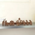 thumbnail image 3 of OUSITAID 1 Set Calendar Smooth Edges Creative Wood Nativity Scene Christmas Advent Calendar Household Supplies, 3 of 10