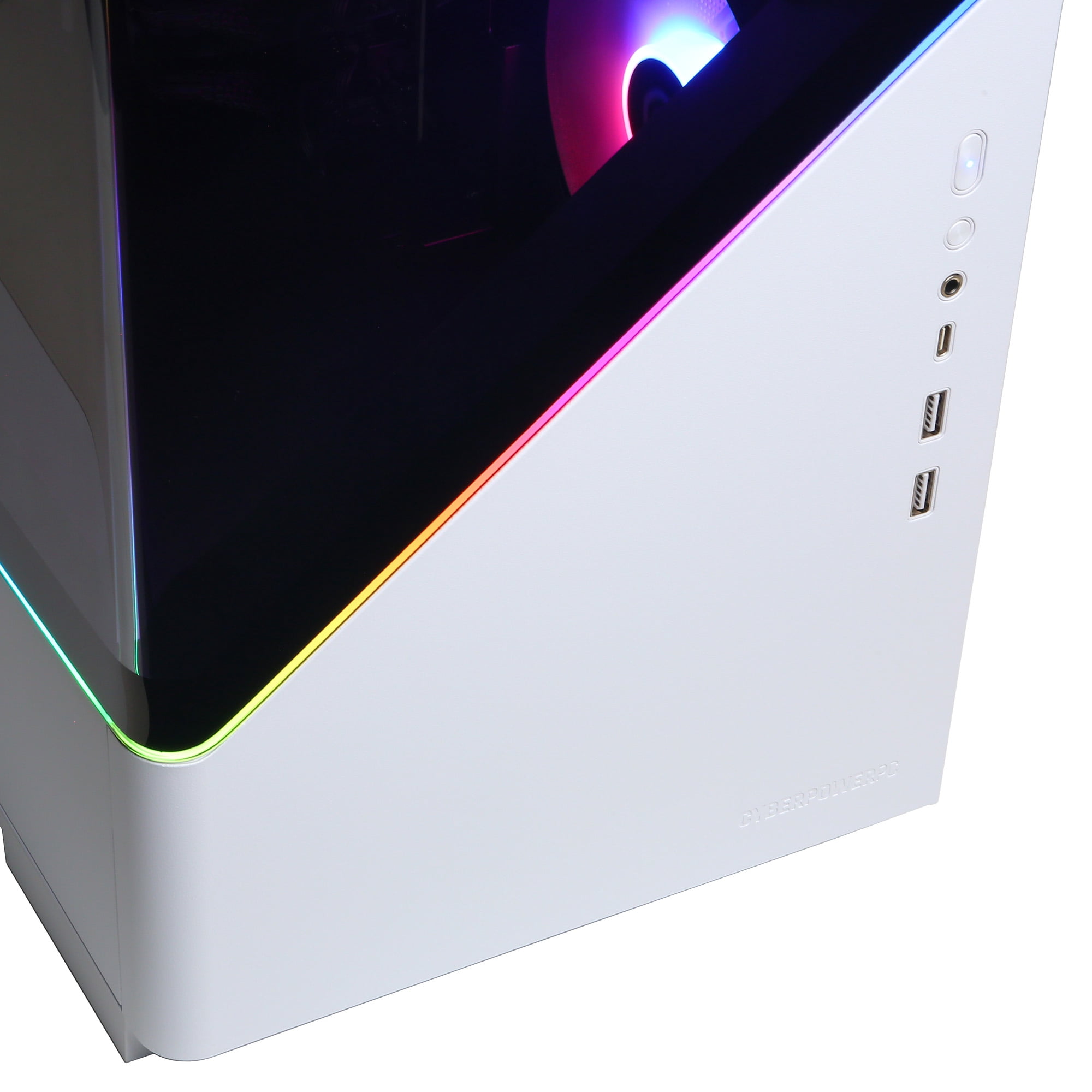 CyberPowerPC Gamer Xtreme Gaming Desktop, Intel Core Ultra 5 250KF Plus, NVIDIA GeForce RTX 5070 12GB, 16GB DDR5, 1TB SSD, White, GXi4800WST