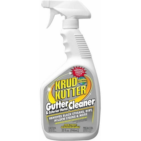 Rust-Oleum Krud Kutter Gutter & Exterior Metal Cleaner, 32 Fl. (Best Way To Keep Gutters Clean)
