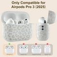 thumbnail image 6 of Comvin Compatible with AirPods Pro 3 Case Cover(2025), Soft Leopard Engraved Silicone Case for Apple Airpods Pro 3rd Generation (2025), 6 of 7