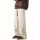 thumbnail image 2 of Pantalones de pana para hombre, de longitud completa, holgados, de color liso, talla grande, con cordón, rectos, para hombre, 2 of 6