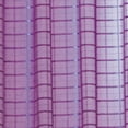 thumbnail image 4 of VCNY Home Lisa Purple Solid Plaid Rod Rocket Light-Filtering Curtain Panel, 55" x 63", 4 of 5
