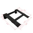 thumbnail image 2 of FixtureDisplays Clavier Rehausseur d'Ordinateur Portable Support Incliné Chevalet d'Ordinateur Portable Support d'Affichage pour Tablette 18357, 2 of 5