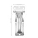 thumbnail image 2 of unbranded Bisagra Para Puerta Trasera De Tráiler De Galvanizado Plateado Con Instalación Sencilla Y Soporte Firme, 2 of 8