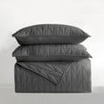 thumbnail image 6 of Wonderful Bedding Solid Washed Cotton 3-Piece Quilt Set, 6 of 6