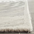 thumbnail image 3 of SAFAVIEH Bella Igor Abstract Swirls Wool Runner Rug, Ivory/Grey, 2'3" x 9', 3 of 6