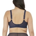 thumbnail image 4 of Women's Elomi Best EL4382 Charley Underwire Stretch Lace Plunge Bra (Navy 42H), 4 of 4