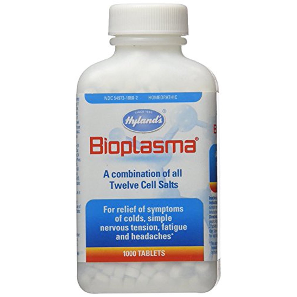 Bioplasma Cell Salts Tablets by Hyland's, Natural Homeopathic