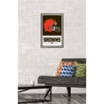 thumbnail image 2 of NFL Cleveland Browns - Logo 21 Wall Poster, 14.725" x 22.375", Framed, 2 of 3