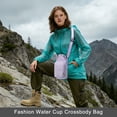 thumbnail image 2 of CHAOYUNYI Water Bottle Holder with Strap for 25/32/40/64 oz, Carrier Sling Bag with Phone Pocket Water Bottle Sleeve for Men Women Hiking Camping Travelling, 2 of 7