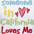 thumbnail image 3 of CafePress - Someone In California Loves Me Women's V Neck T Sh - Womens Cotton V-Neck T-shirt, 3 of 4