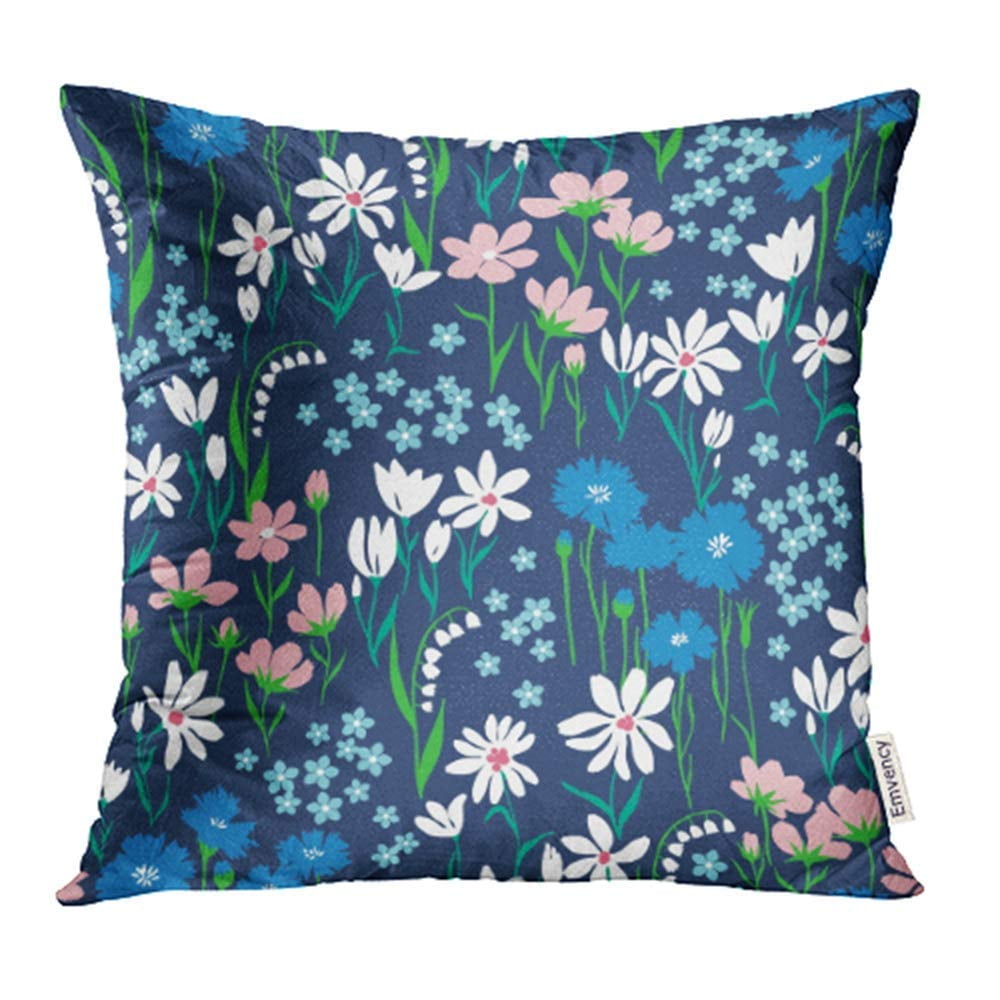 ARHOME Cute Ditsy Flower Pattern Spring Summer Time Vibrant Floral