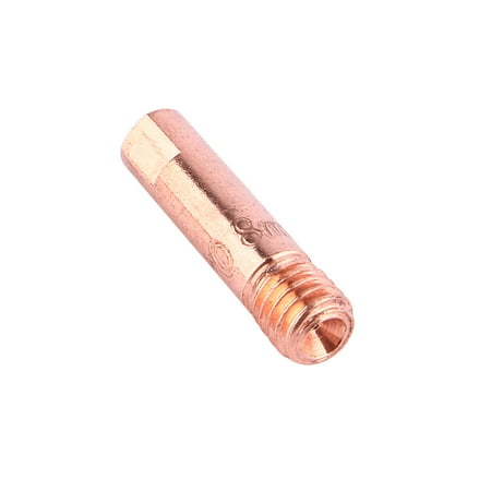 

10PCS MB-15AK MIG MAG M6 0.8mm/1.0mm Metal Welding Torch Contact Tips HighQ