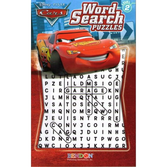 Pre-Owned Disney CARS 2 Word Search Puzzles Level 2 (Disney Pixar CARS 2), 9781601397072, 1601397070, Paperback,