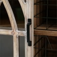 thumbnail image 3 of Decorative Sliding Door Wood Cabinet, 3 of 5