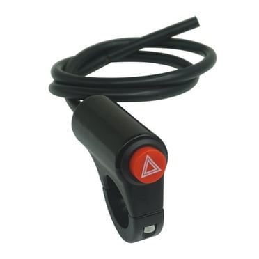 Motorcycle Universal Double Flash Hazard Warning Emergency Light Button Switch