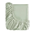 thumbnail image 4 of Satin Luxury Sheet Set King, 4 of 12