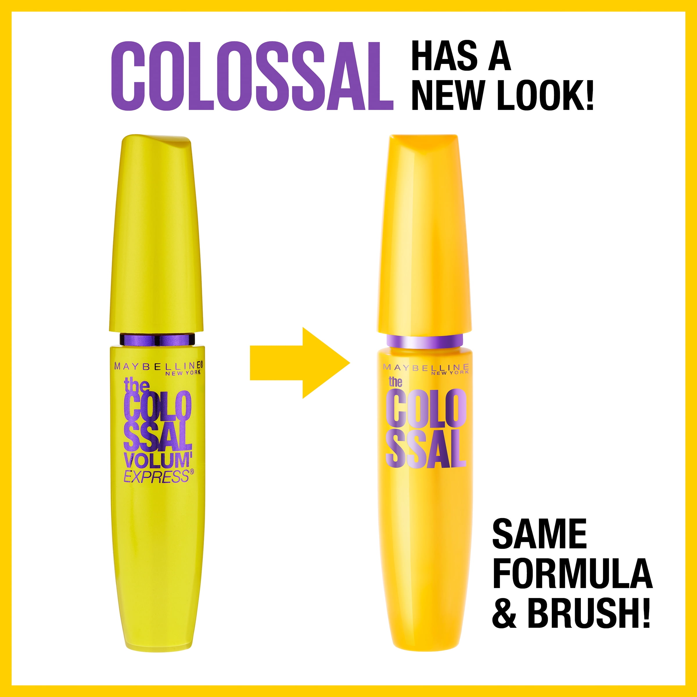 The Maybelline Classic Colossal Express Black Mascara, Volum