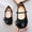 Black, variant on Dpytoraw Girls Shoes Autumn Children Princess Shoes Non Slip Soft Sole Leather Shoes Bowknot Single Shoes Girls Sandals For Wedding Size 8