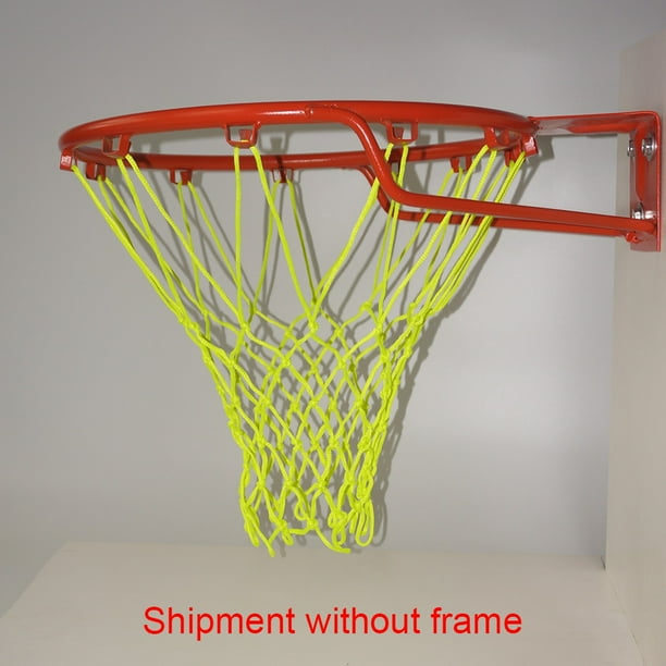 Red De Canasta Red de aro de baloncesto autoluminosa de nailon para reemplazar la malla de baloncesto (amarillo) Likrtyny Para Estrenar