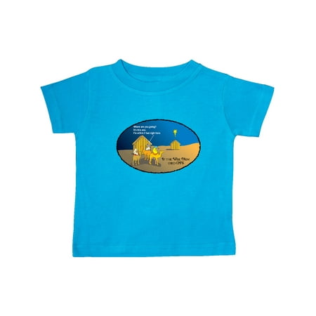 

Inktastic Wise Men Christmas GPS Gift Baby Boy or Baby Girl T-Shirt
