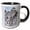 Black/White, variant on 3drose, Old Church of Concarneau Along Rue Turenne, Brittany, France, 11oz Two-tone Yellow Mug
