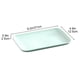 thumbnail image 2 of Platos rectangulares de plástico para servir | Bandeja de comida de gran capacidad | Diseño cuadrado para aperitivos, frutas, barbacoa, olla caliente | Duradero y fácil de limpiar | 21x12.5x2.5cm, 2 of 5