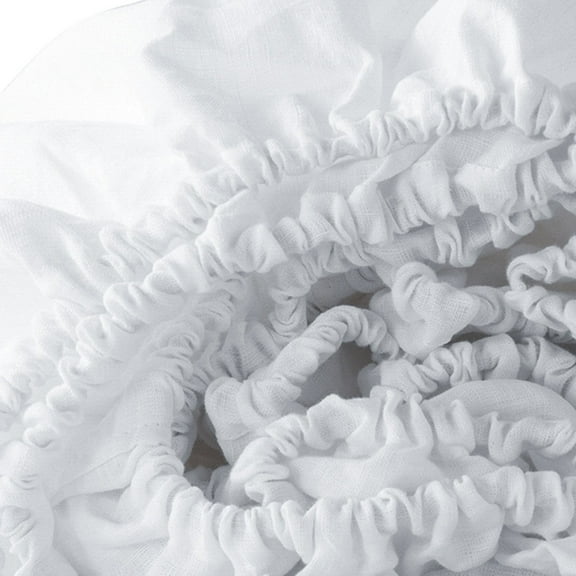 White Linen King Fitted sheet