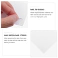 thumbnail image 3 of 50 hojas French Manicure Strips Nail Polish Pegatinas Poly Gel Nail Art Pegatinas, 3 of 5