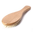 thumbnail image 4 of Juego de peine de madera y cepillo masajeador del cuero cabelludo para desenredar suavemente el cabello y revitalizar el cuero cabelludo., 4 of 5