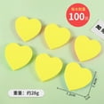 thumbnail image 2 of Heart Sticky Notes 3x3 in, 8 Pads, Super Cute Bright Color Strong Adhesive Post, Clean Removal, 82 Sheets/pad, 2 of 8