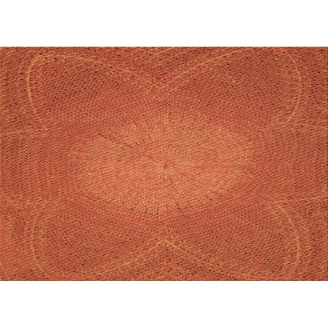 Ahgly Company Tapis d'Intérieur Lavables en Machine Rectangulaire Transitionnelle Néon Orange, 6' x 9'