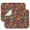 Abstract, variant on 2 Pack Vintage Cactus Art Kitchen Mats Quick Dry Microfiber, Compact & Reusable (Retro Desert)