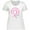 AA-White, variant on Inktastic Breast Cancer Awareness Rainbow Ribbon with Hearts Women's Plus Size T-Shirt
