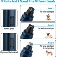 thumbnail image 3 of Nail Grinder Upgrade - Professional 2 Speed ​​Electric Charging Pet Nail Trimmer, 3 of 4