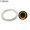 Yellow, variant on Walbest 1PC 4 33" Projector Universal RGB LED Fog Light White COB Angel Eye Rings DRL Driving Bulbs (Yellow)