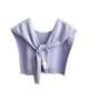 thumbnail image 1 of Bufandas de mujer de color liso de punto para exteriores, chal de invierno con cuello falso, bufanda decorativa Kangshi para el regazo y los hombros, bufanda para mujer, 1 of 1