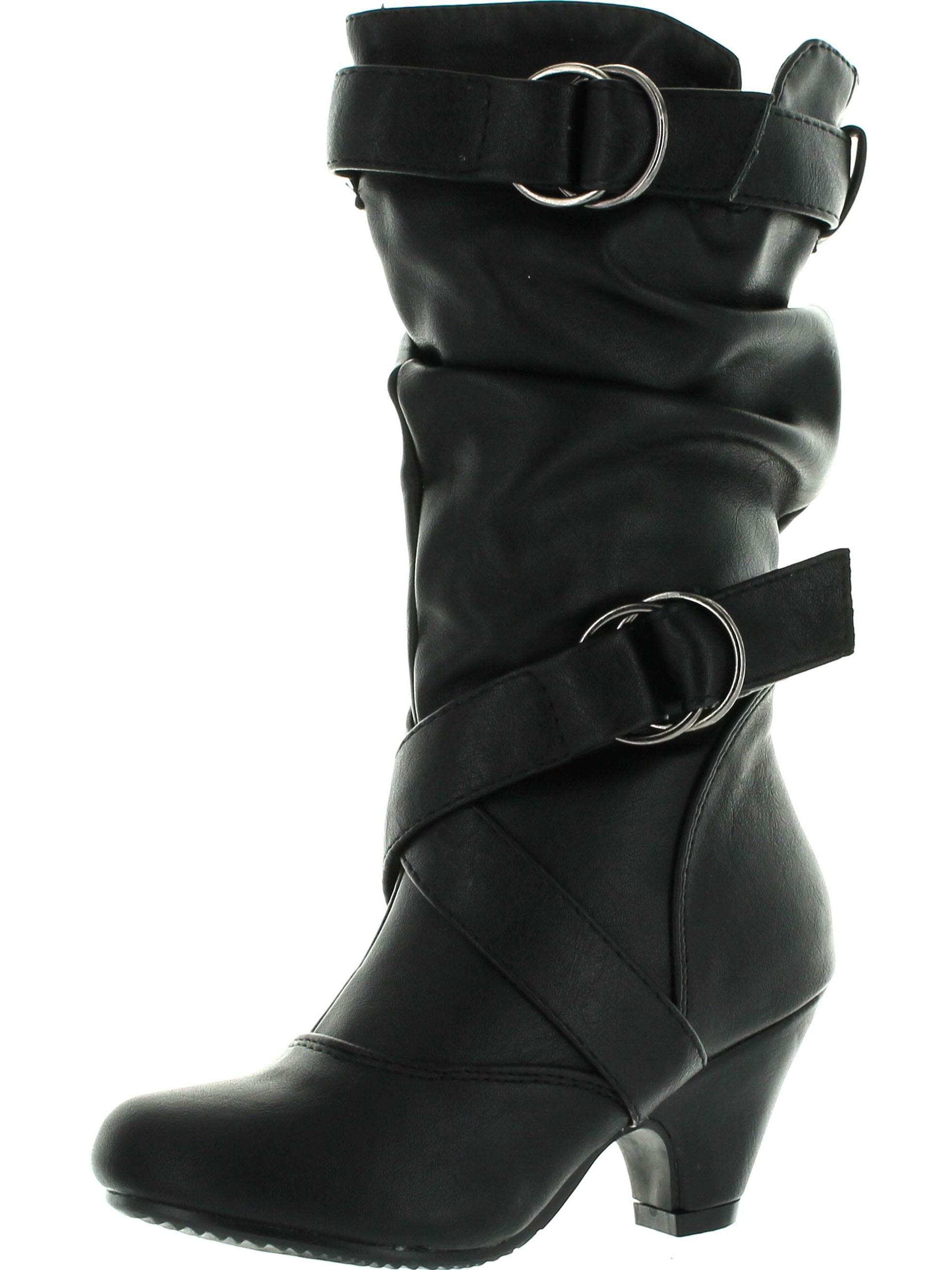 ladies black high heels