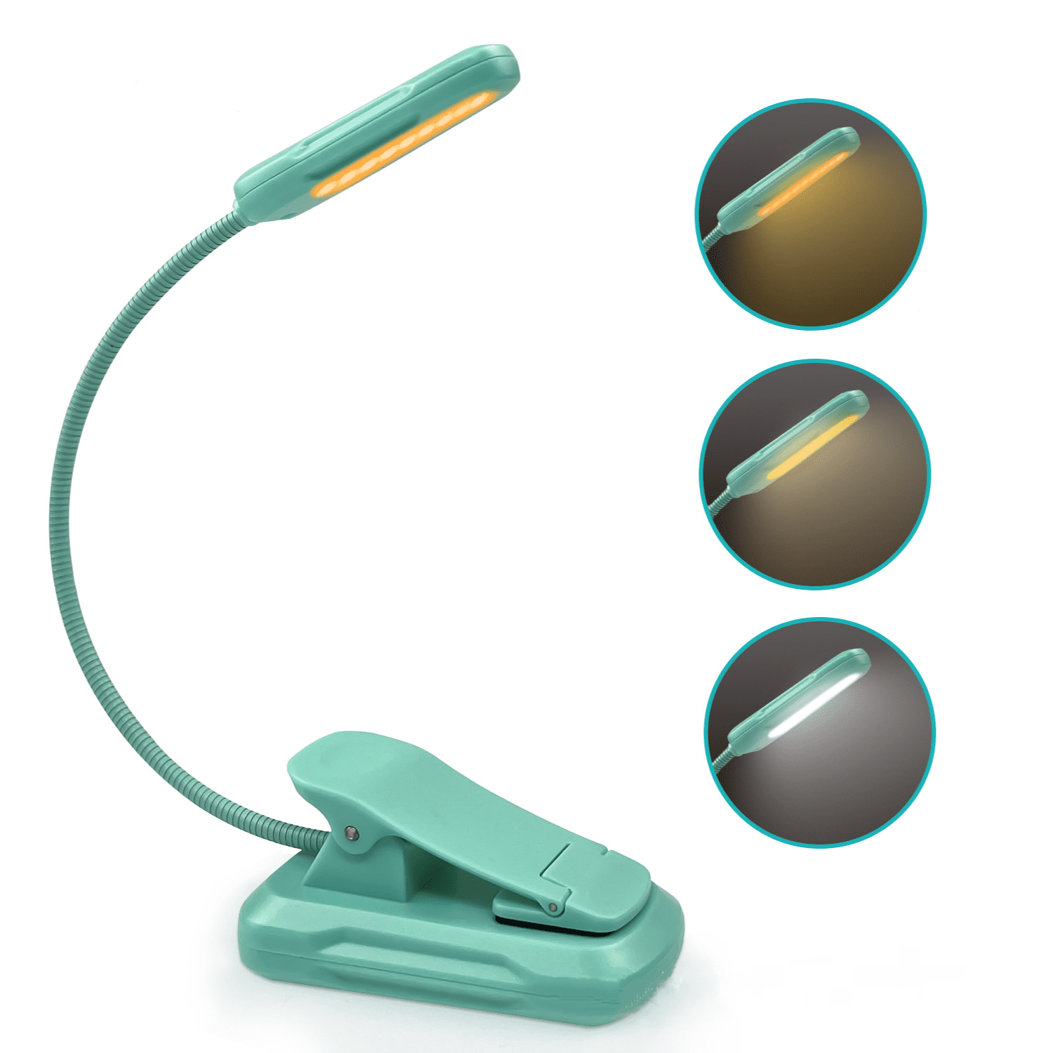 Book Light, Reading Light, Rechargeable Book Light for Reading in Bed