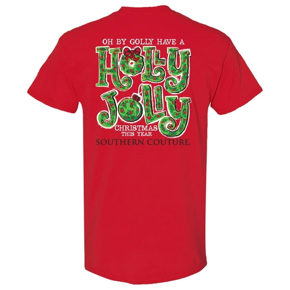 Southern Couture Classic Oh By Golly Holiday T-Shirt